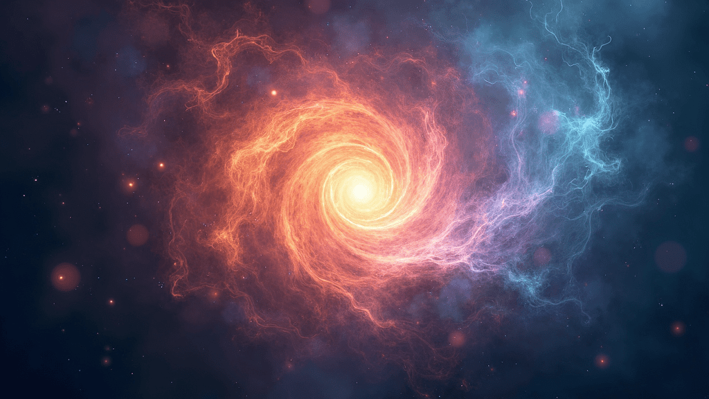 abstract spiritual colors swirling energy background