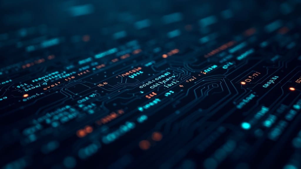 Will AI Replace Software Engineers? The Future Of Coding 1 AI-generated lines of code on a digital screen