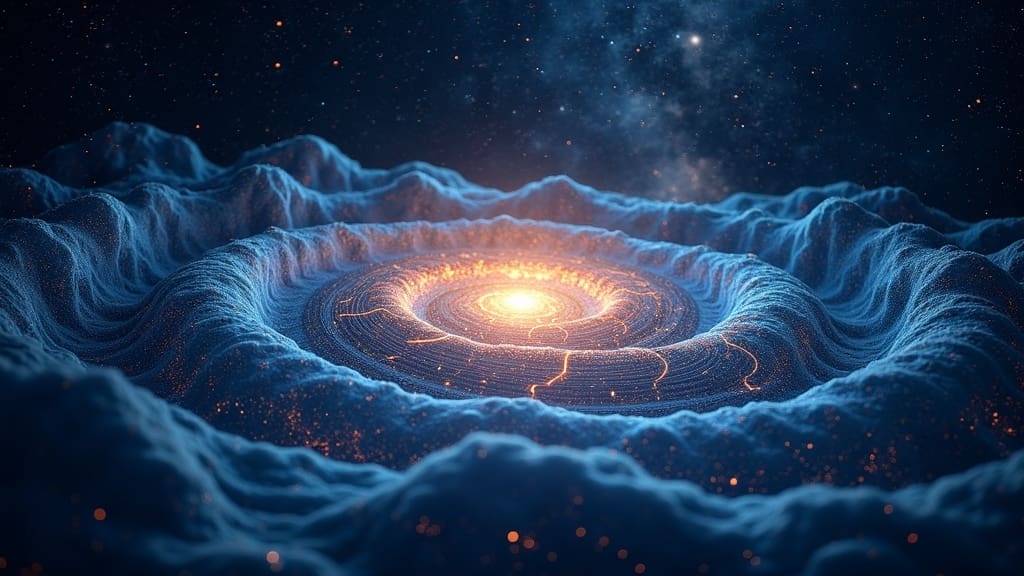 Visualization of geometric patterns created by sound frequencies on a metal plate covered with sand